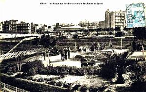Oran - Nouveaux Jardins du Lycee - 1928